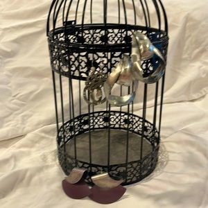 90’s vintage big and chunky silver earrings